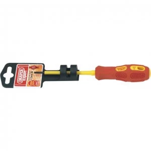 Image of Draper Expert VDE Insulated Parallel Slotted Screwdriver 2.5mm 75mm