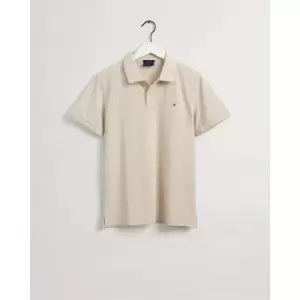 image of Gant Original Pique Polo Shirt - Beige