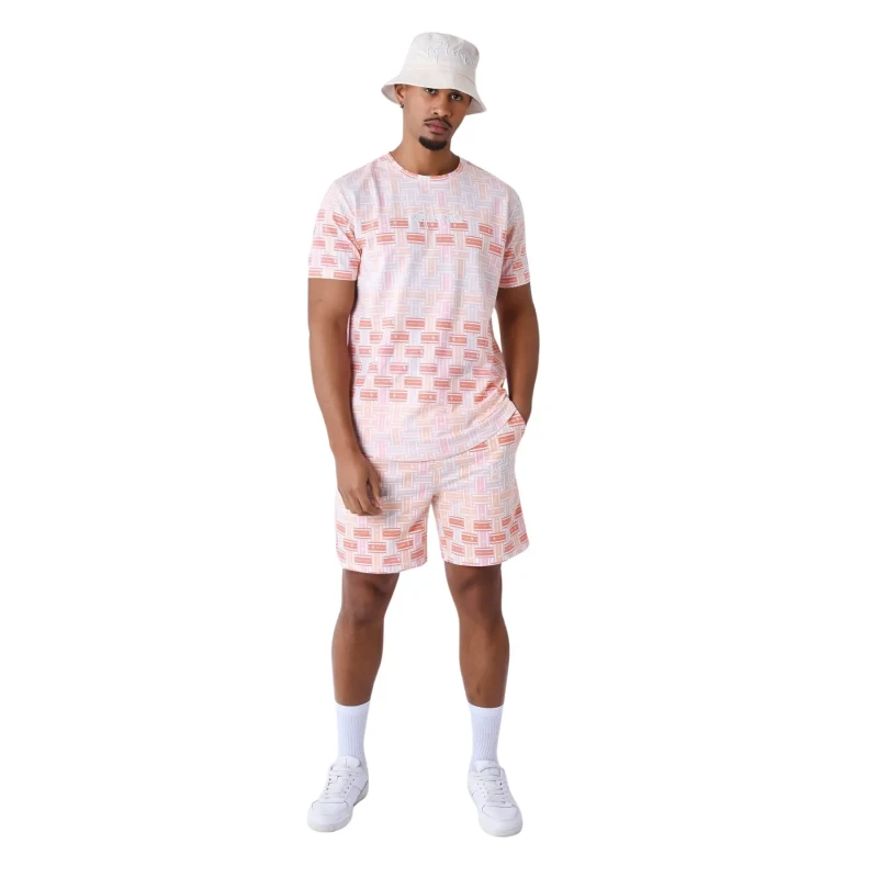 Image of Project X Paris Printed T-Shirt Project X Paris Streamer Rose Male XS