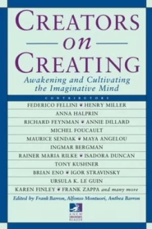 Image of Creators on creating by Frank Barron