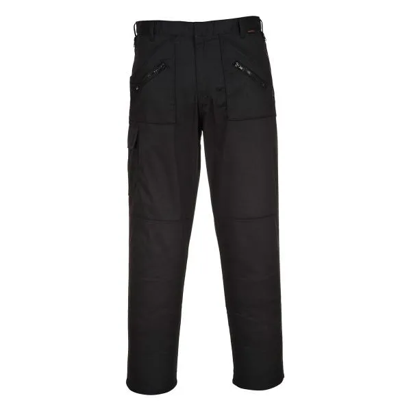 Image of Portwest Action Trousers S887BKR26 Colour: Black