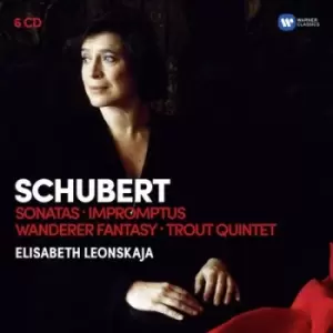 image of Schubert Sonatas/Impromptus/Wanderer Fantasy/Trout Quintet by Franz Schubert CD Album