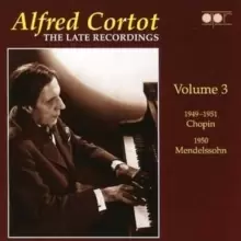 image of Late Recordings Vol. 3, The (Cortot)