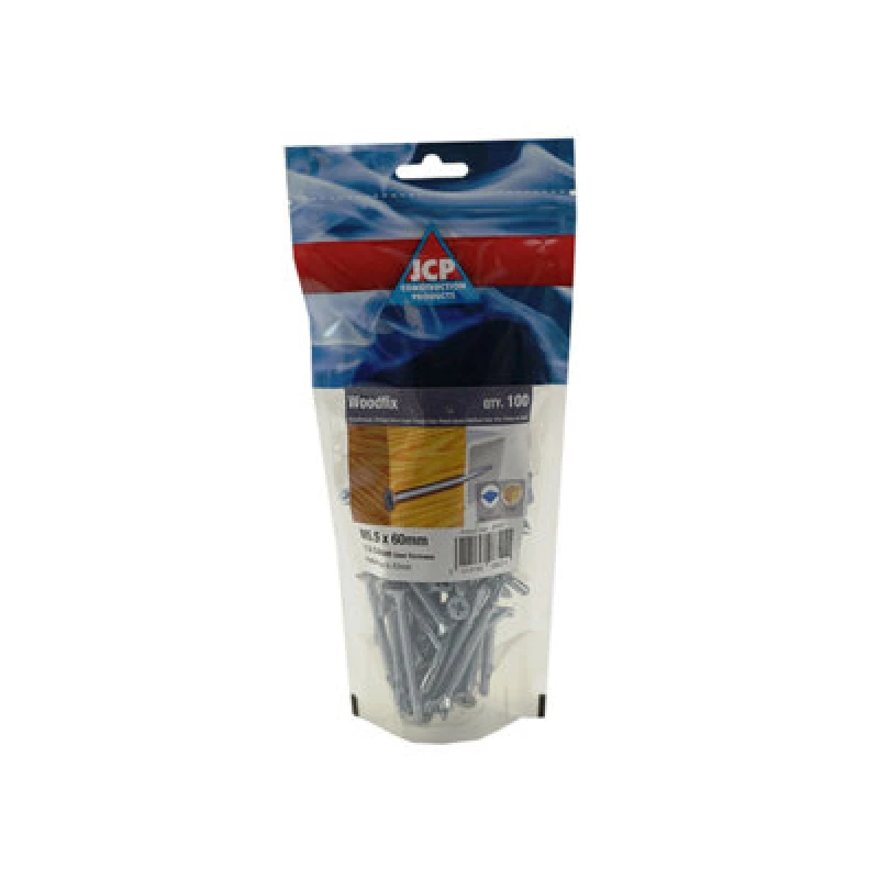Image of Jcp Fixings Woodfix Self-Drilling Screws 5.5 X 40mm - Fjpowfl55040 - Box Of 500