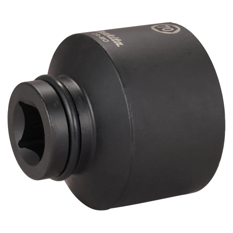 Image of Makita 1" Drive Hexagon Impact Socket 1" 70mm E-24670