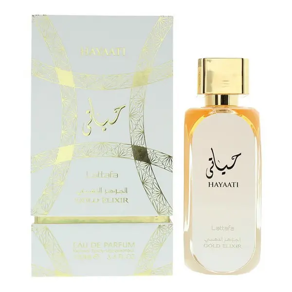 image of Lattafa Hayaati Gold Elixir Eau de Parfum unisex 100ml