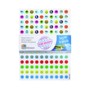 Image of Fun Stickers 2100 Reward Stickers A5 (Pack of 15) Mars 1924