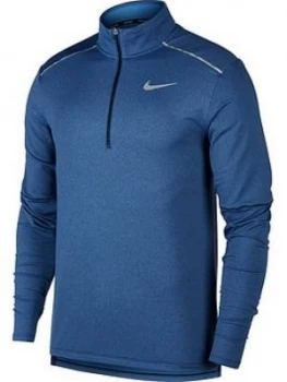 Image of Nike Element 1/2 Zip 3.0 Top - Navy