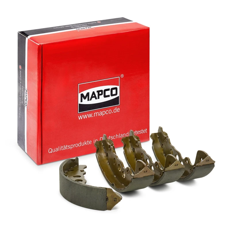 Image of MAPCO 8580 Brake Shoes Rear Axle Brake Shoe Set (70)