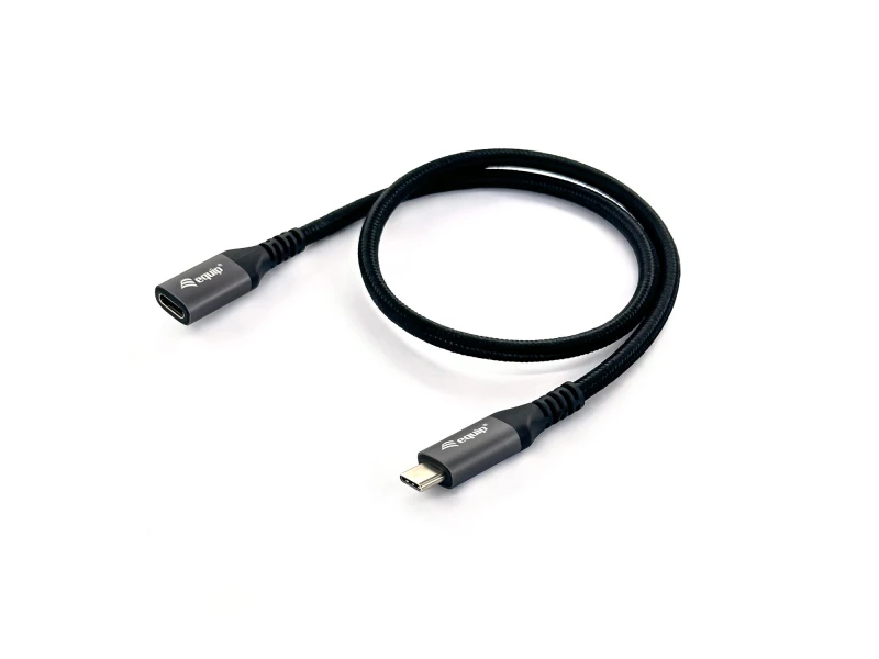 Image of Equip USB 3.2 Gen 2 C to C Extension Cable. M/F. 0.5m. 4K/60Hz. 10Gbps