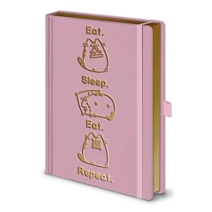 image of Pusheen - Eat. Sleep. Eat. Repeat. Notebook