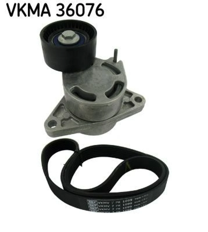 Image of SKF V-Ribbed Belt Set SKF VKMA 36076