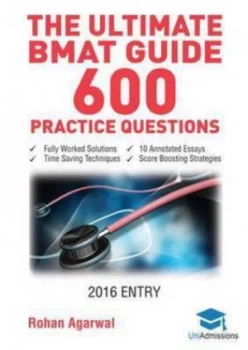 Image of The Ultimate Bmat Guide - 600 Practice Questions by Rohan Agarwal Paperback