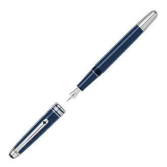 Image of Mont Blanc - Meisterstuck Around The World In 80 Days Classique Fountain Pen - Fountain Pens - Blue