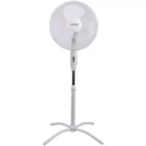 Image of ExtraStar 16' Oscillating Pedestal / Stand Fan Portable White