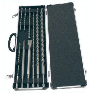 Image of Makita 10 Piece SDS Plus Drill Bit Chisel Set