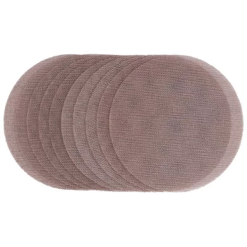 Image of 60504 Mesh Sanding Discs, 125mm, 180 Grit (10 Pack) - Draper