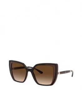 Image of Dolce & Gabbana Oversized Sunglasses