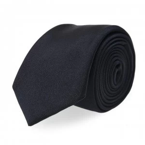 Image of BOSS Plain Tie - Navy 401