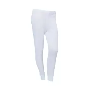 Image of FLOSO Ladies/Womens Thermal Underwear Long Jane (Viscose Premium Range) (Hip Fit: 34-36inch (10-12)) (White)
