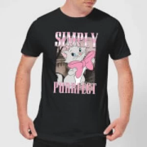 Image of Disney Aristocats Simply Purrfect Mens T-Shirt - Black