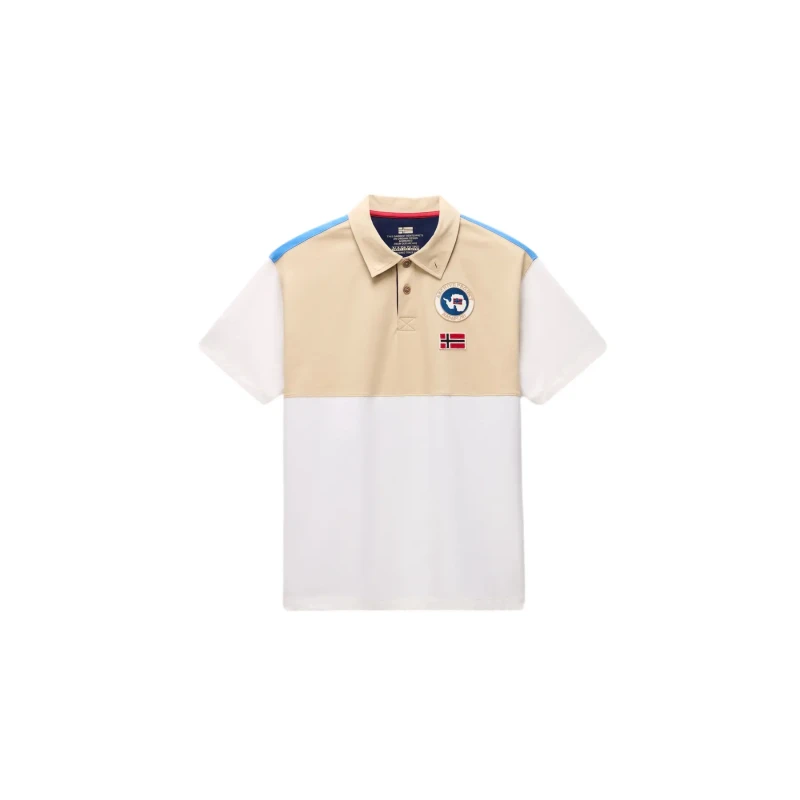 Image of Polo Napapijri Reflect Blanc Male XS