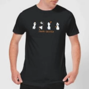 Image of Frozen 2 Shape Shifter Mens T-Shirt - Black