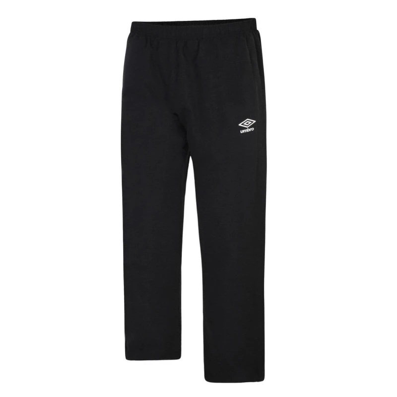 Image of Umbro Umbro Men Rugby Jogging Bottoms in Black Size: Small Black S Male 5063425874934