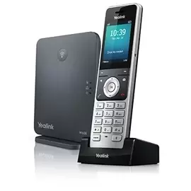 Image of Yealink W60P IP phone Black, Silver TFT