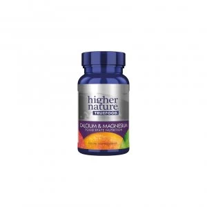 Image of Higher Nature True Food Calcium & Magnesium Tablets 60s