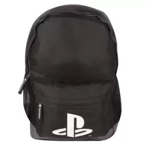 Image of Playstation Girls Logo Backpack (One Size) (Black/White)