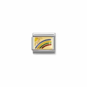 Image of Nomination 030263/08 Composable Classic PLATES Steel Enamel Jewellery