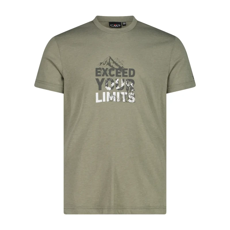Image of CMP Cotton T-Shirt CMP DriRelease Beige Male 4XL