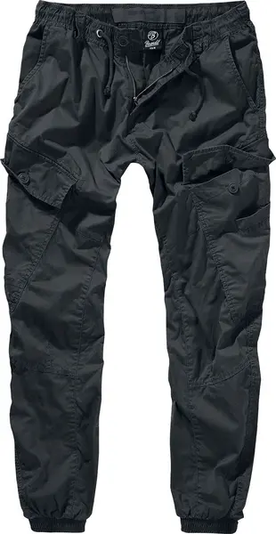 Image of Brandit Ray Vintage Trouser Cargo Trousers Black 3XL Men
