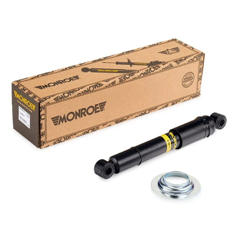 Image of MONROE 43013 Shock absorber MONROE Original (Gas Technology) Gas Pressure, Monotube, Spring-bearing Damper, Bottom eye Shock Absorber (854)