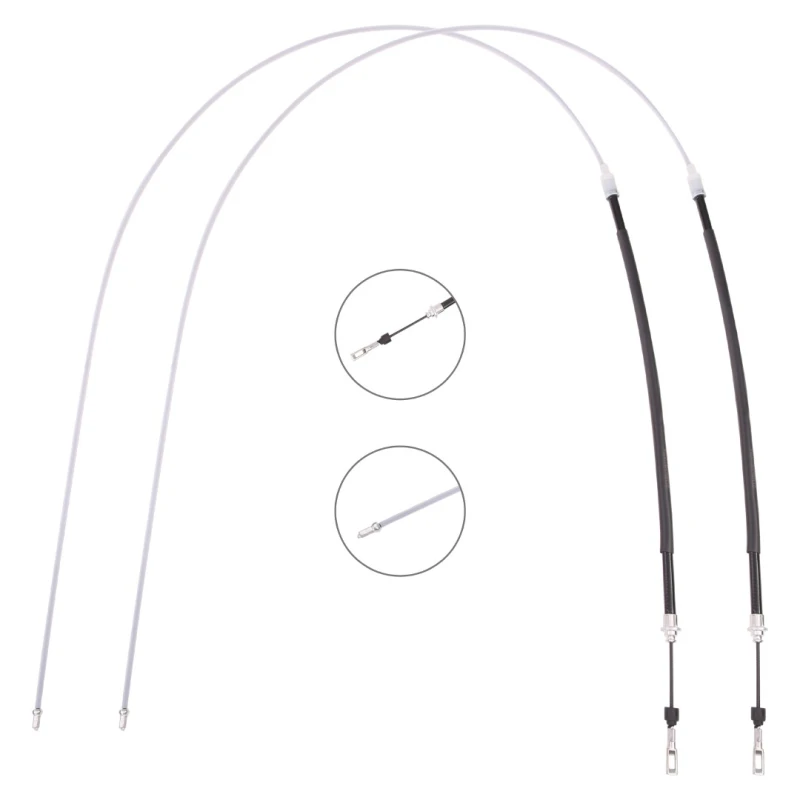 Image of RIDEX 124C1115 Brake Cable Front Axle Right, 1840/475mm Cable,parking brake (124)