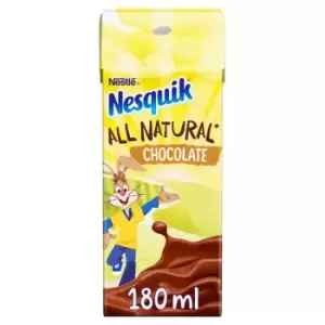 Image of Nesquik All Natural Ready To Drink Chocolate, 180ml