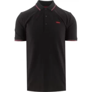 HUGO Black Dinoso212 Polo Shirt