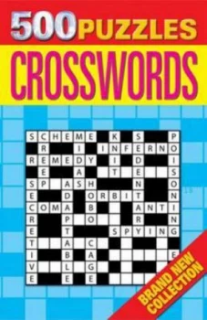 Image of 500 Puzzles Crosswords Paperback