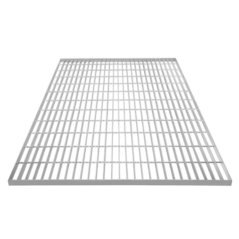 Image of MonsterShop Galvanised Grating Floor Forge Walkway Mesh Panel Grid Drainage 120Cm X 100Cm X 3Cm