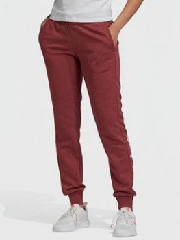 image of adidas Essentials Linear Pant, Red/White Size M Women