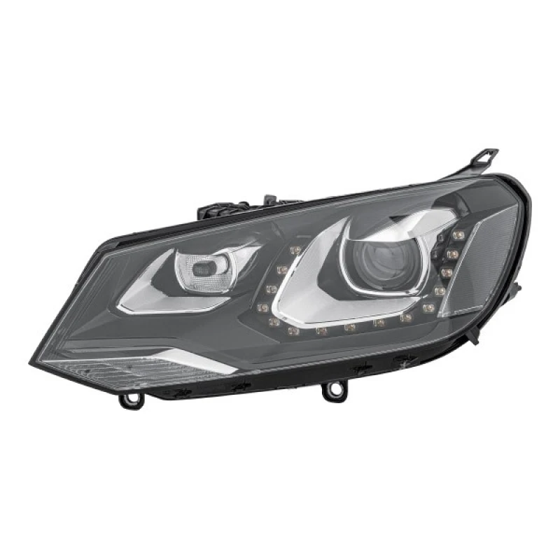 Image of HELLA 1ZT 010 328-011 Headlights WY21W, with bulb, Left, with motor for headlamp levelling, Bi-Xenon Headlight (259)