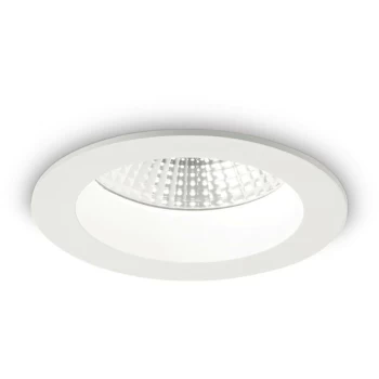 Image of Ideal Lux Basic - LED 1 Light Recessed Spotlight White IP44