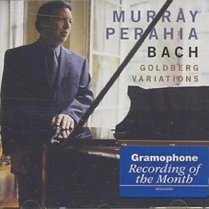 Image of Murray Perahia/Bach - Goldberg Variations by Johann Sebastian Bach CD Album