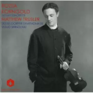 image of Matthew Trusler - Rozsa/Korngold: Violin Concertos CD Album - Used