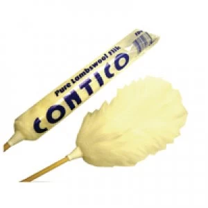 Contico White 48" Flick Duster 101009 - main image