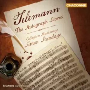 image of Georg Philipp Telemann - Telemann: The Autograph Scores CD Album - Used