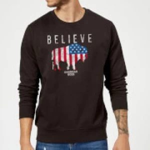Image of American Gods Believe In Bull Sweatshirt - Black