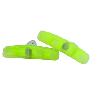 Image of Savage BMX Translucent Brake Pads Yellow