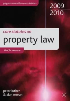 Image of Core Statutes on Property Law by Peter Luther Book